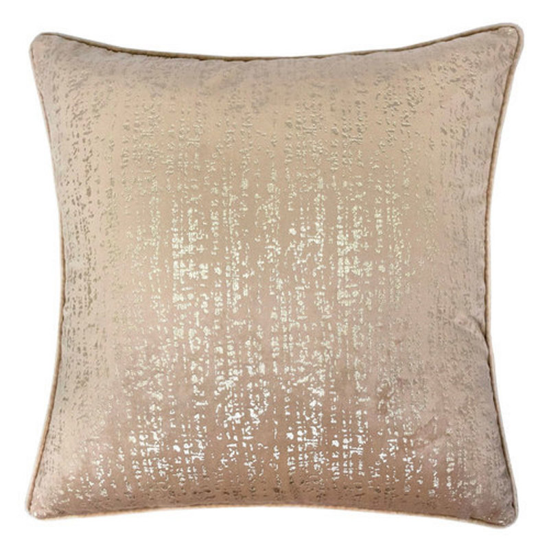 Coussin Belle 2 PC 20 "X 20", rouge, Beige
