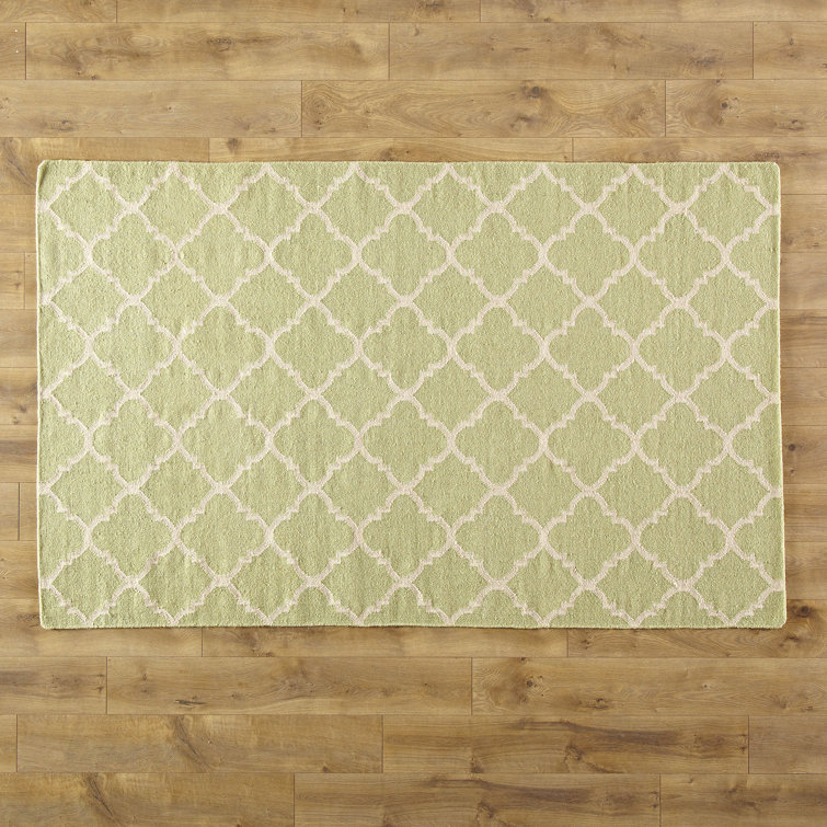 Valenzuela Geometric Wool Hand Woven Area Rug