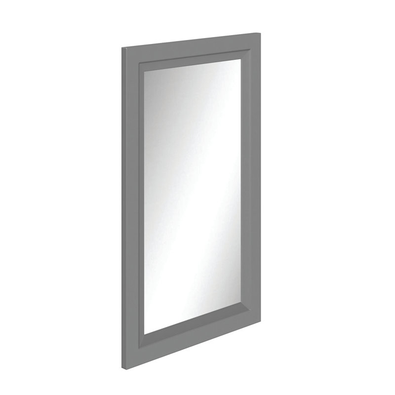 Miroir blanc mat 16,3 / 8 "x H 27" MagickWoods Kingsgate, Gris