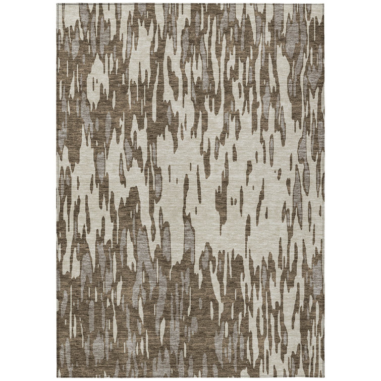 Aleighna Area Rug with Non-Slip Backing