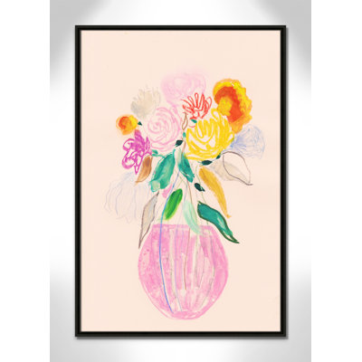 Simple Floral I Print by Bea Dina