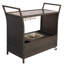 Chariot de service de bar Stewood
