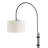 Arc Floor Lamp with Fabric Shade