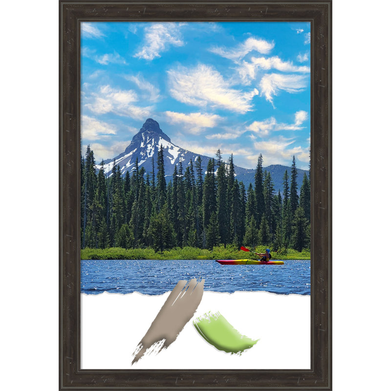 Drenusha Picture Frame, Gray, 16" W x 20" H