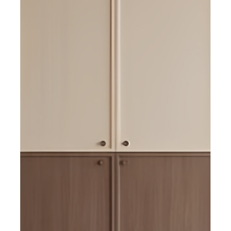 Garde-robe élégante et simple, H 94,49 po x l 70,87 po x P 21,65 po