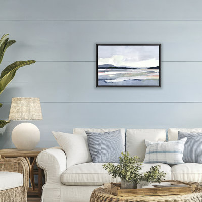 Cadre flottant Infinite Calm Landscape, design par Irena Orlov
