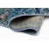 Tapis bleu Dodsworth