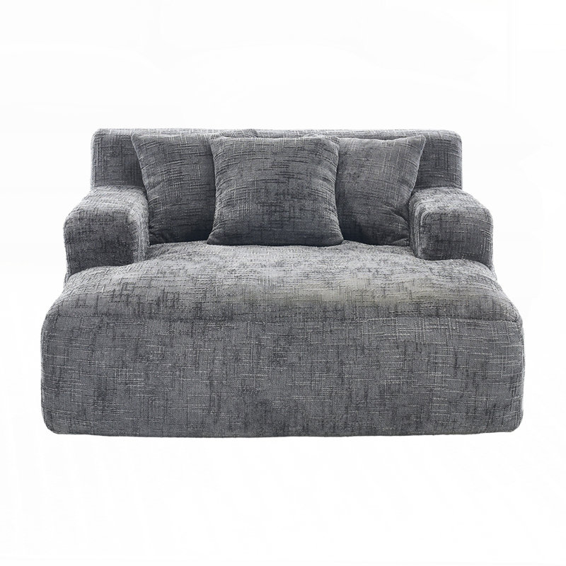 Canapé paresseux en chenille avec mousse à mémoire de forme et éponge rebond parfaite pour le confort et le style de la maison moderne