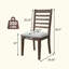 Ensemble de 4 chaises de salle à manger Farmhouse-1601748460