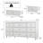 63" Wide 9-Drawer Dresser with Gold-Tone Knobs-1852750006