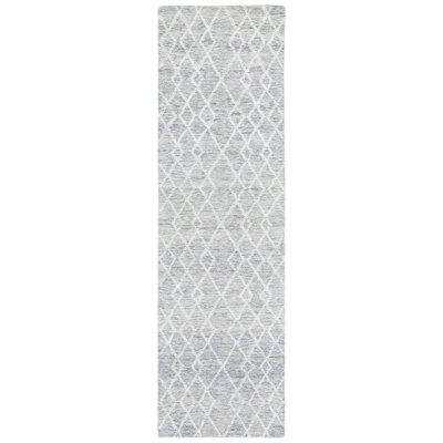 Goodwater Hand Tufted Indian Wool And Cotton With Latex Geometric Rug