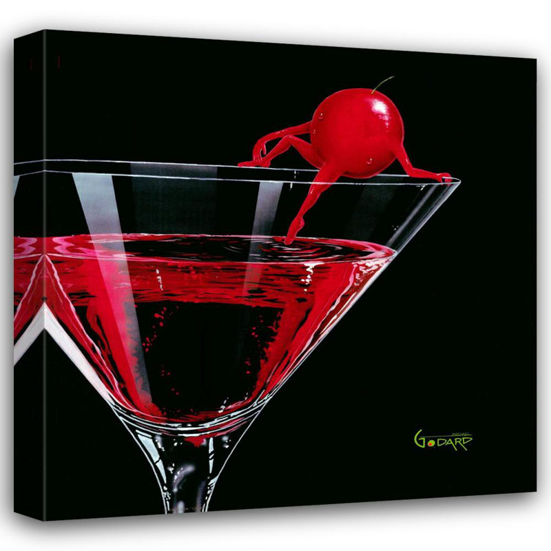 Cherry Cosmo, 20" H x 20" W