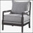 Herndon Upholstered Bobbin Accent Chair-15674001-13654599