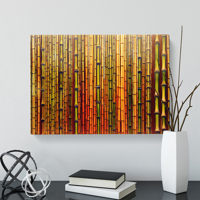 Admirable Bamboo Forest - Wrapped Canvas, 40cm H x 60cm W x 3cm D