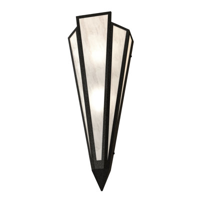 Steel Flush Mounted Sconce