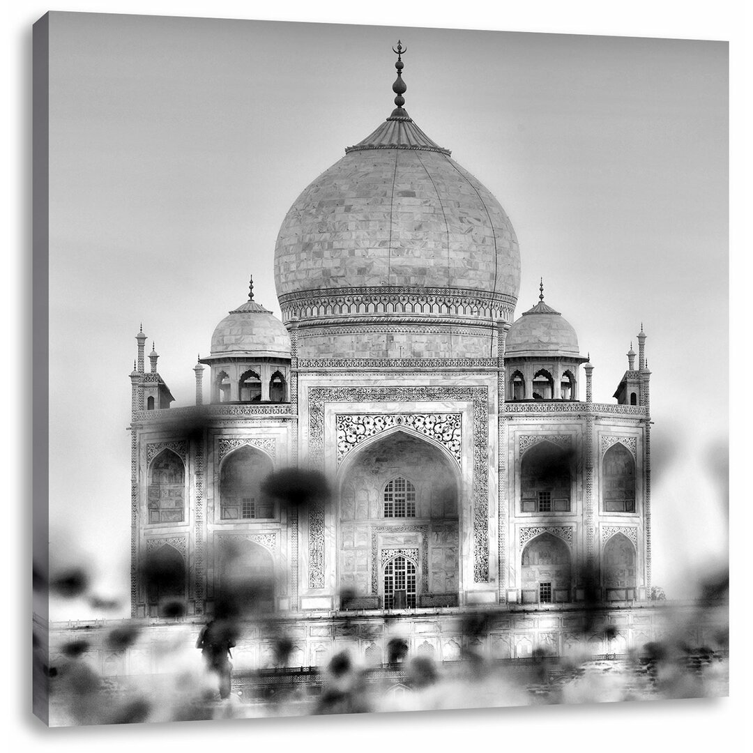 Leinwandbild Taj Mahal im Sommer