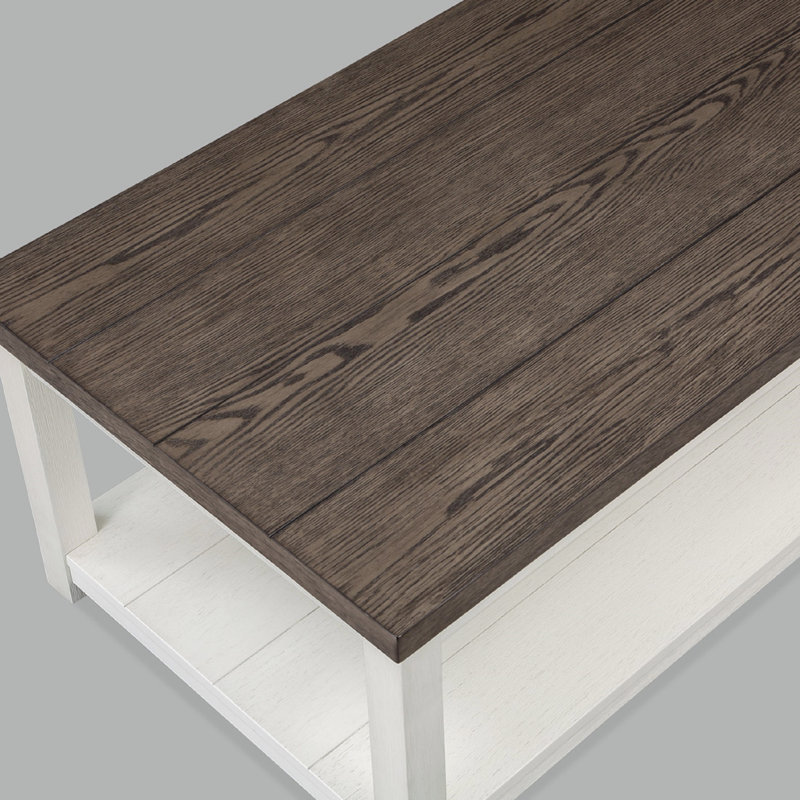Table de bout en bois de style campagnard 1pc