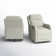 Caleya Modern Swivel Rocker Manual Recliner