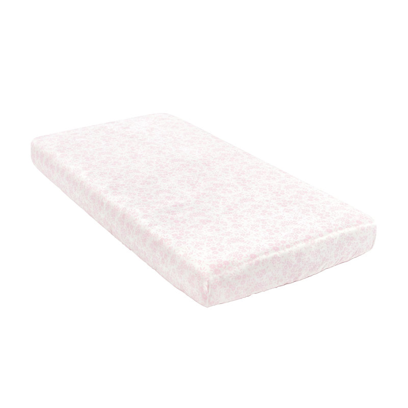 Drap pour lit de bébé Abner, Rose