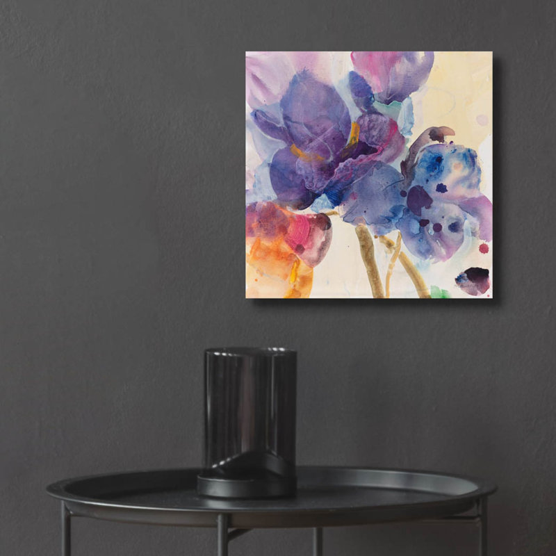 «Late Summer 2» par Albena Hristova, art mural en verre acrylique, H 12 po x l 12 po x P 0,13 po
