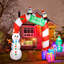 Bonhomme de neige gonflable