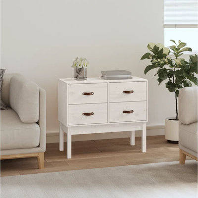 Kahea 90cm Solid Wood Sideboard