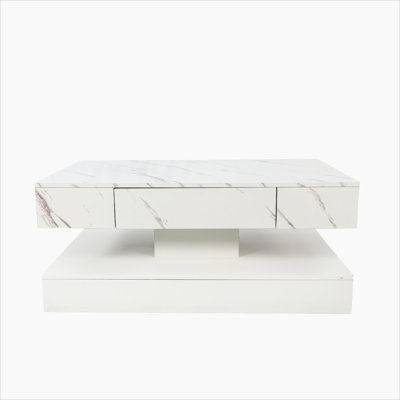 High Gloss LED Coffee Table