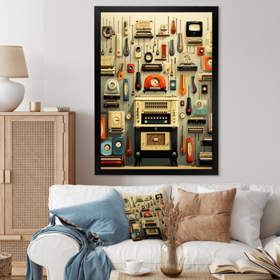 Nostalgic Jukebox Tunes 1 - Jukeboxes, art mural