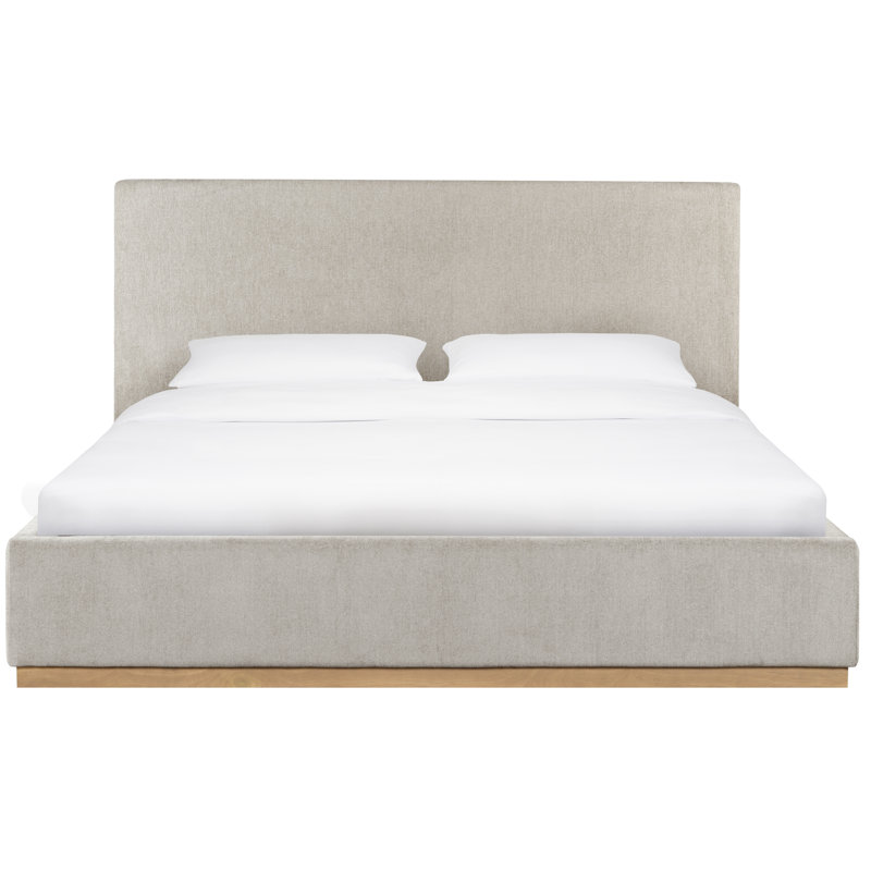 Pippin Chenille Bed , Queen, Gray