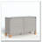 Modern Storage Cabinet with Metal Handles & Solid Wood Legs-1088124070