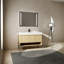 Ensemble de meuble-lavabo 48 po avec lavabo simple en résine, porte, meuble-lavabo