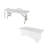 4Ft, 6Ft, 8Ft Spandex Tablecloth Fitted Stretch Rectangular Table Cover For Dining Wedding Party-1898089152-1898089167