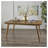 Outdoor 69" Solid Wood Dining Table
