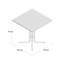 Bernardo Folding Dining Table-40033703
