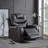 Horing Faux Leather Recliner-51307214-51307740