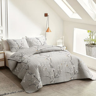 Percale Floral Quilt