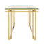 Table d'appoint moderne en verre et en métal avec cadre géométrique épuré-1381342670-1424333475