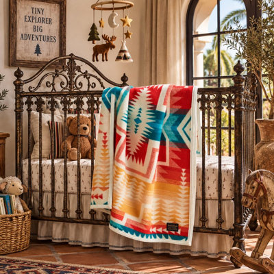 Pendleton Harding Star Crib Blanket