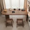 Simple Solid Wood Pine Rectangle Desk
