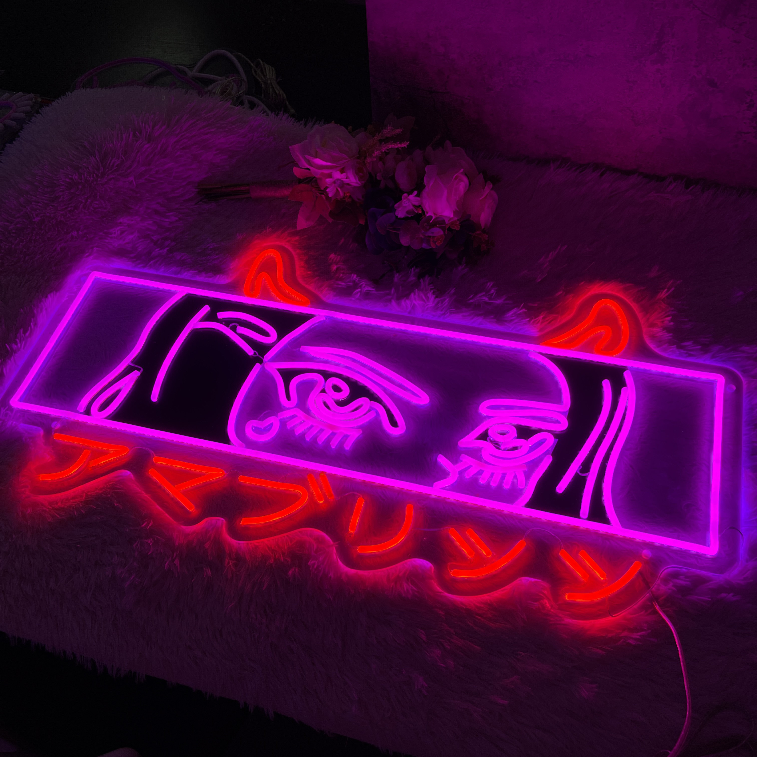 ANIME GIRL TOMIE LED LIGHT NEON SIGN Wall ART HOME Decor GAME ROOM PARTY  GIFT GF | eBay