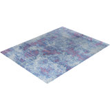 Overdyed One-of-a-Kind 9' 2" X 11' 10" Hand Knotted Area Rug