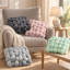 Ensemble de 2 coussins Knot - Coussins décoratifs pour canapé, canapé et lit, coussins décoratifs doux et confortables-110458429