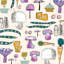 « champignon cuisine », reproduction d’art sur toile-20847121-73162796-73162797