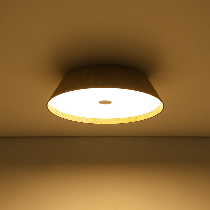 Flush Mount, Oak
