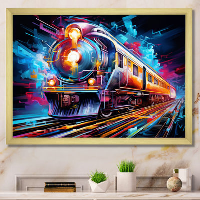 " Abstract Train Electric Rhythms "