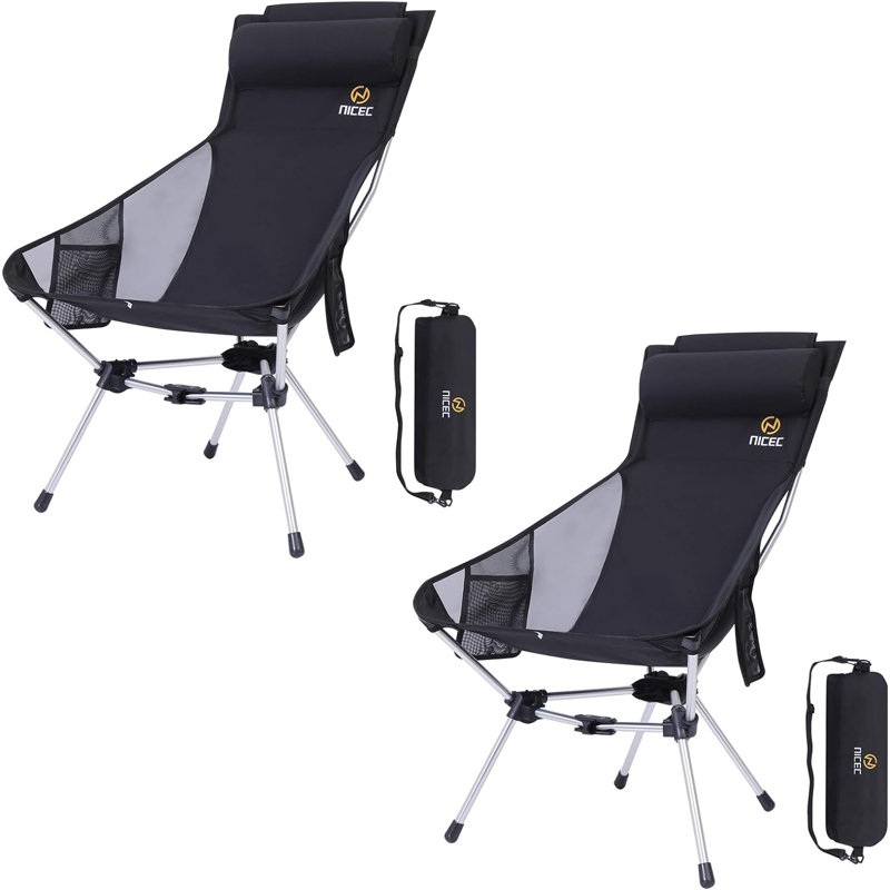 Tharel Folding Reclining Camping Chair