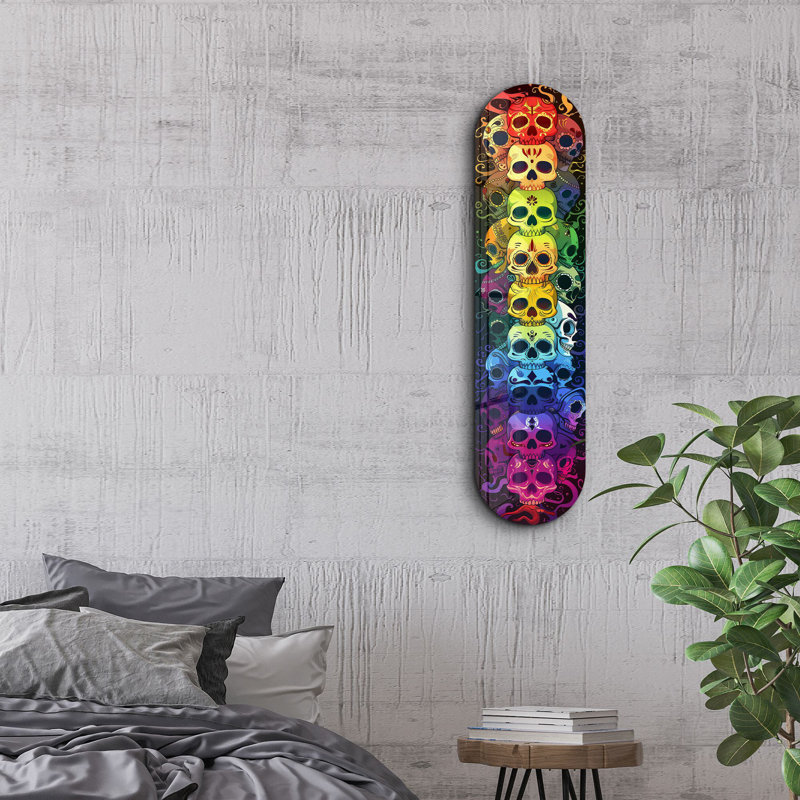 Peinture décorative en verre trempé