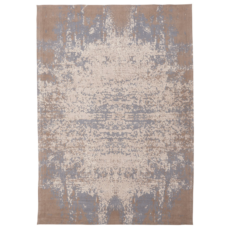 Christchurch Abstract Wool Hand Woven Area Rug, Rectangle 140 x 200cm