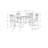 Omaan 4 - Person Four Leg Base Dining Set