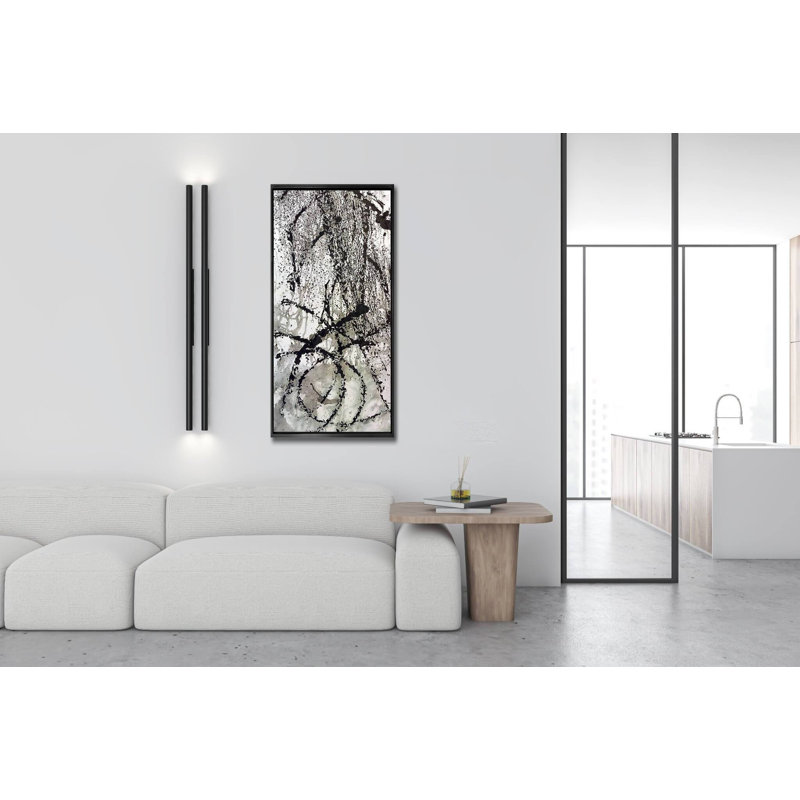 Ink Wax Paint III by John Beard - Artist Enhanced Canvas Print, 40" H x 20" W x 1" D, Unframed